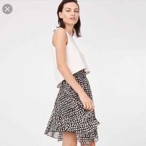 NEW • Club Monaco • Midian Polka Dot Mini Skirt XS